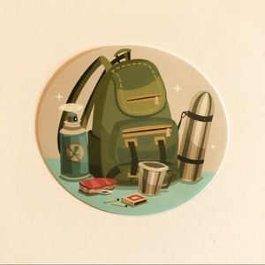 3/$5 of DIFFERENT stickers with this 1 OR make your own bundleOUTDOOR backpack